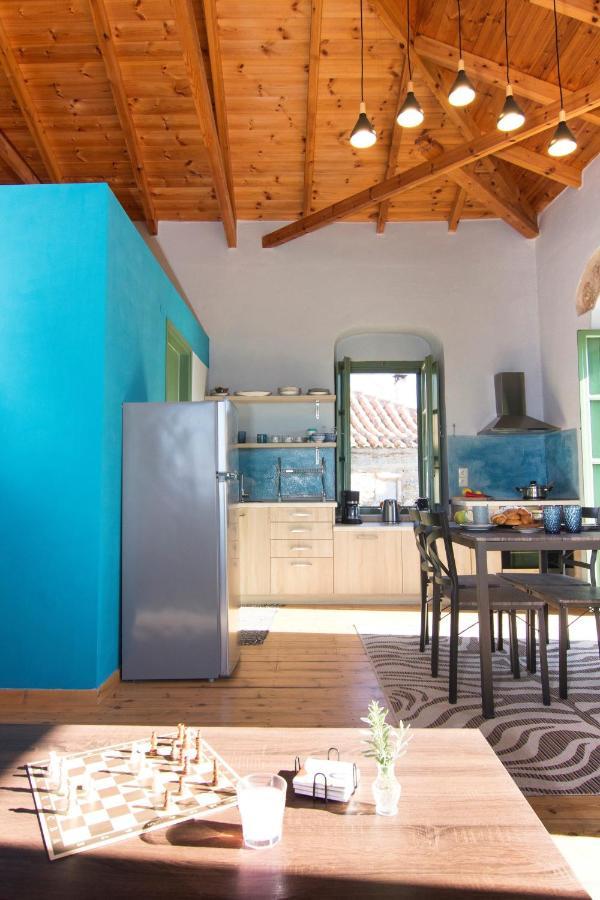 Stavroulas Stone House In Rigklia, Messinia Riglia Esterno foto